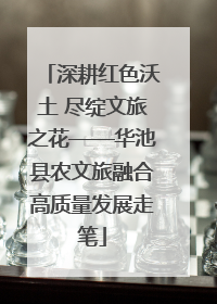 深耕红色沃土 尽绽文旅之花——华池县农文旅融合高质量发展走笔